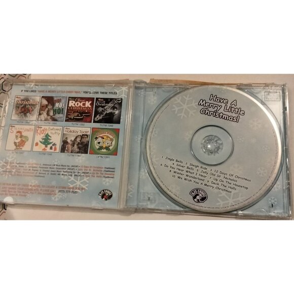 DJs Choice Holiday CD Have A Merry Little Christmas Popular Favorite Songs - Picture 2 of 5